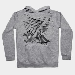 triangles composition Hoodie